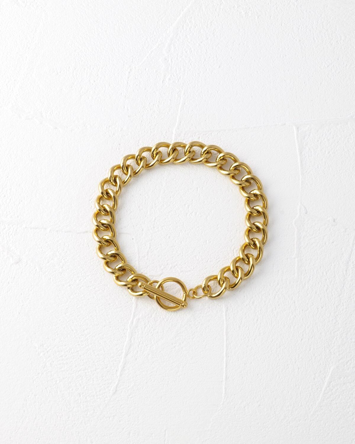 Flat chain bracelet/gold ブレスレット｜GLUCK（グルック）公式通販サイト