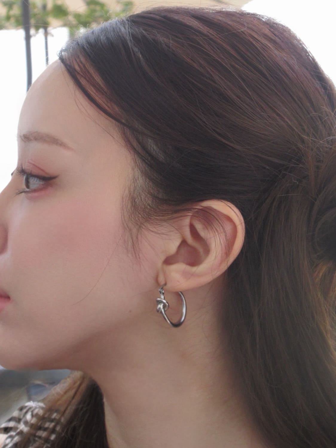 Knot pierce シルバー