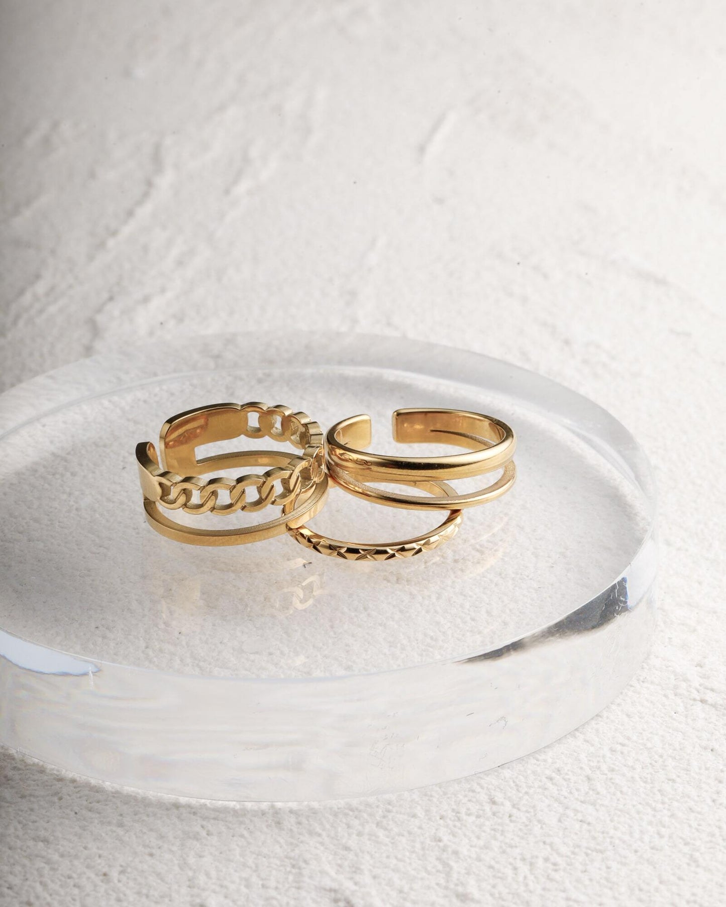 ダブルリング 綺麗