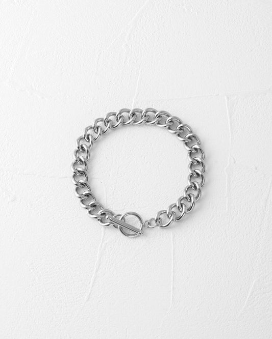 フラットチェーンブレスレットS