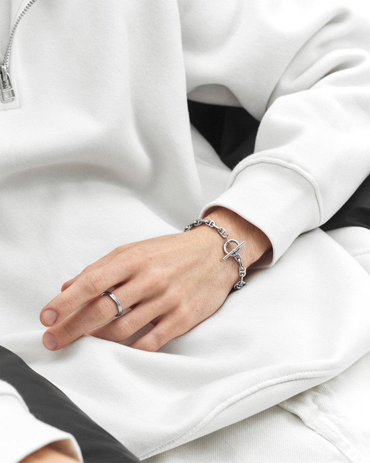 シンプル チェーンブレスレット