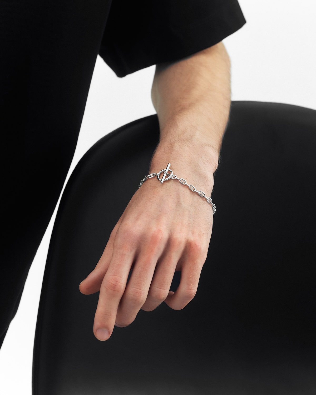 メンズチェーンブレスレット