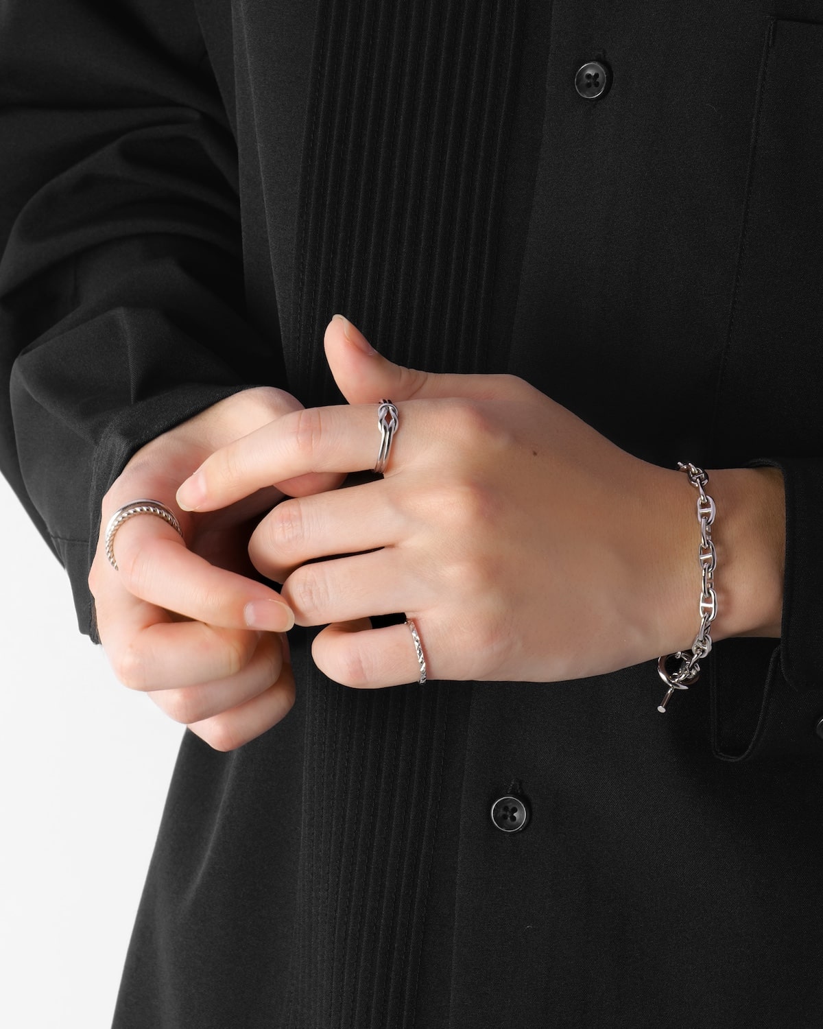 Knot ringメンズリングシルバー