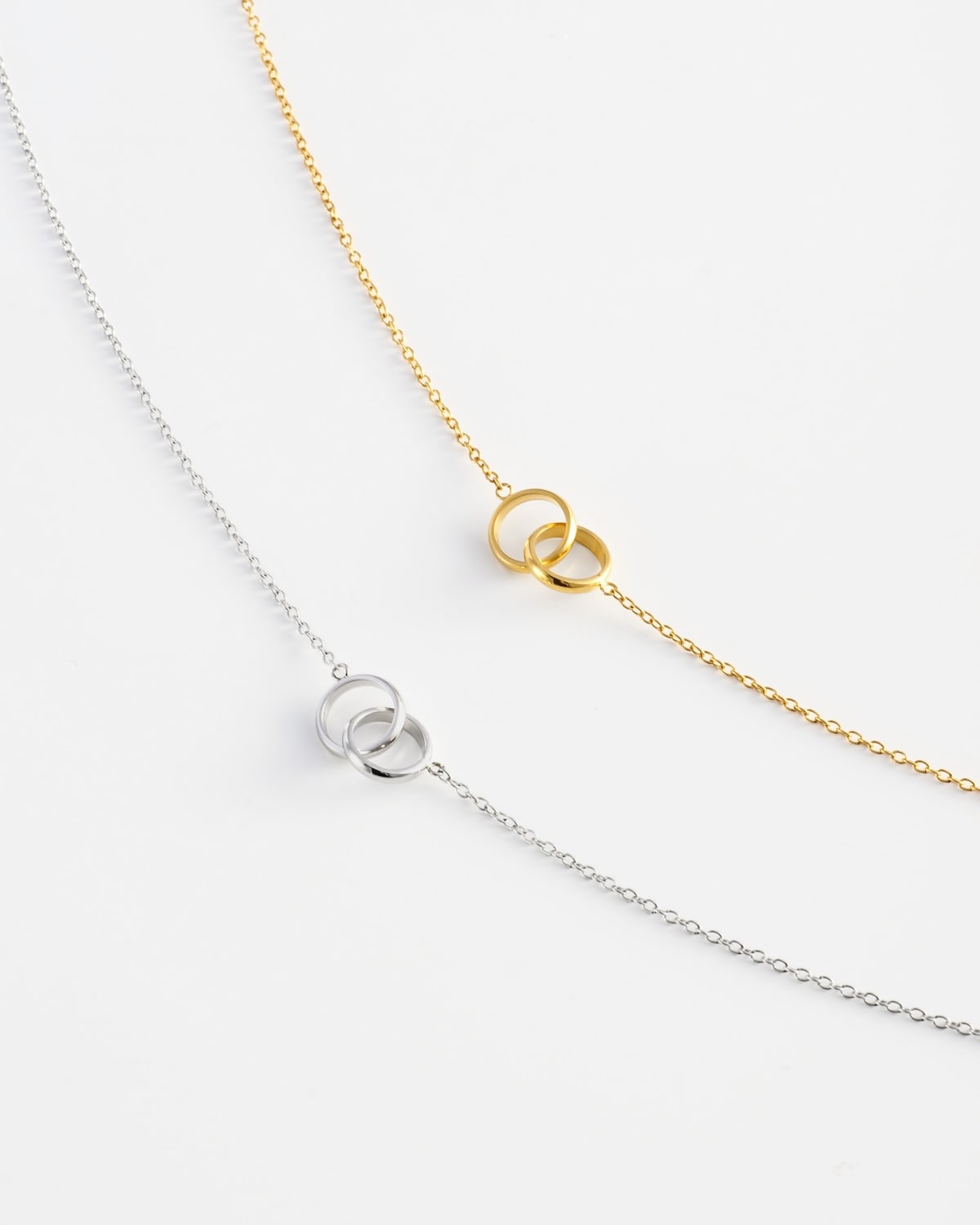 Lumine ring necklace-ルミネリングネックレス-ダブルリング
