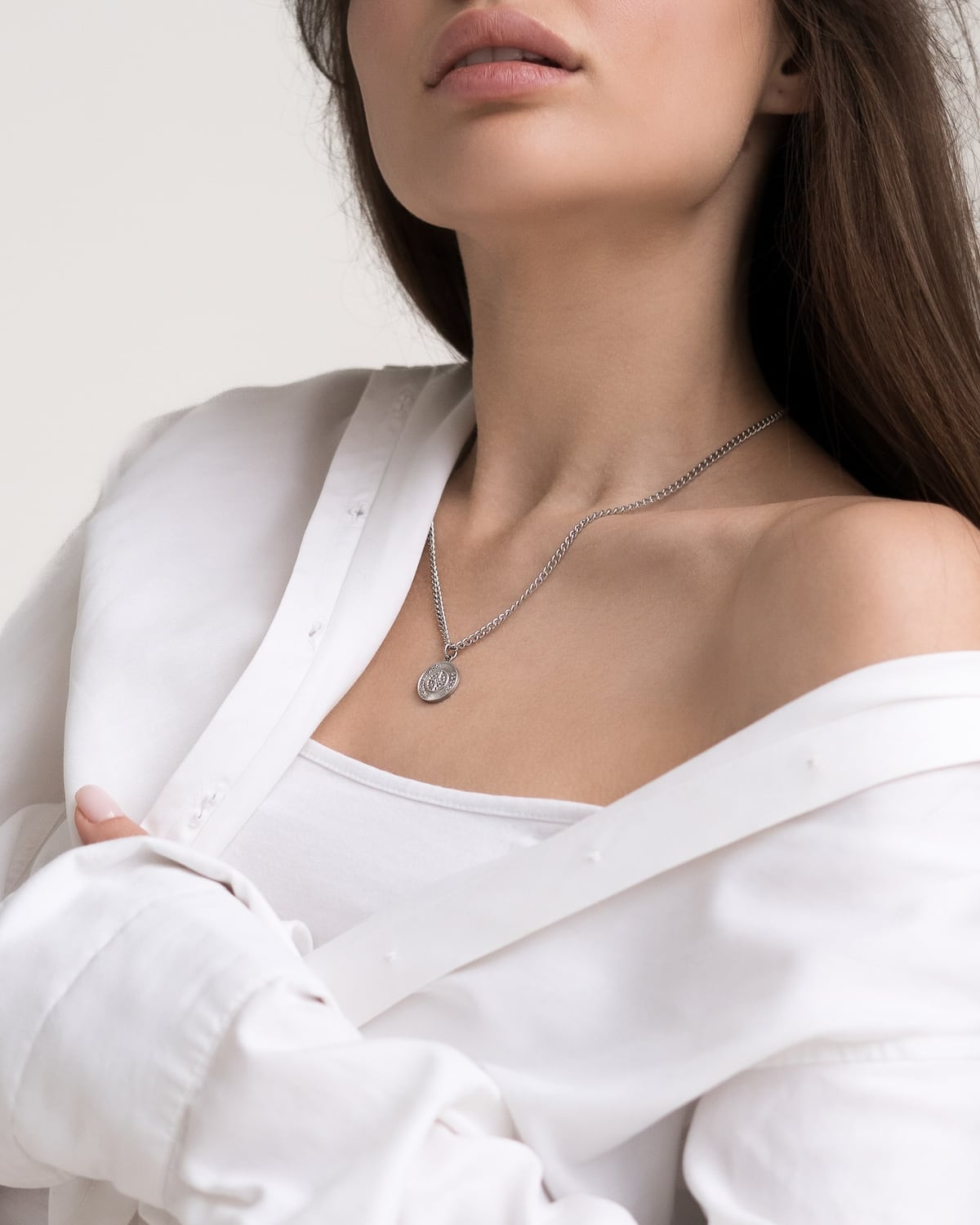 ソンコインネックレス シルバー