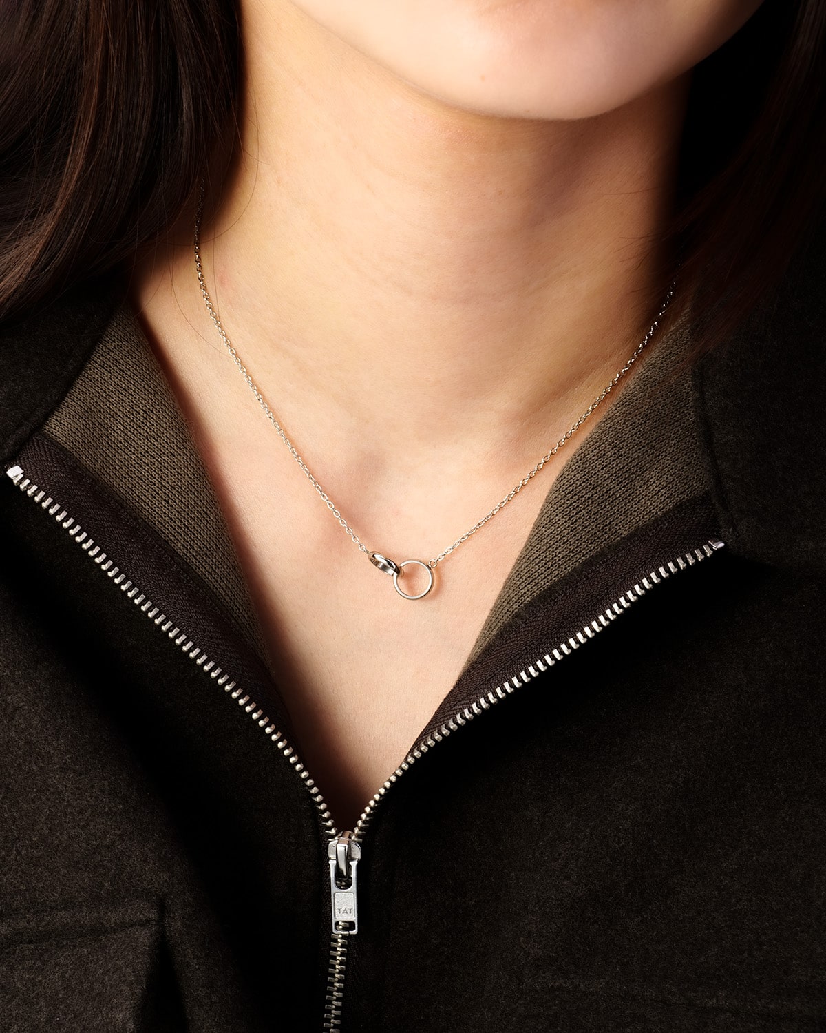 Lumine ring necklaceシルバーレディース