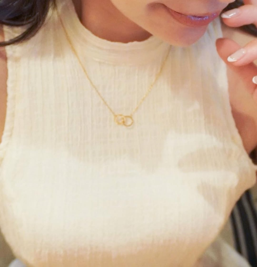 misa_ko_14_Lumine ring necklace- ゴールド-2