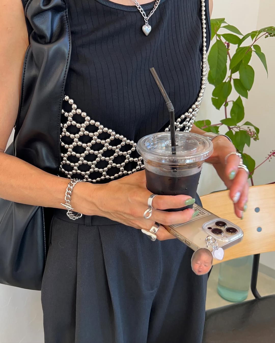 Flat chain braceletシルバーモデル