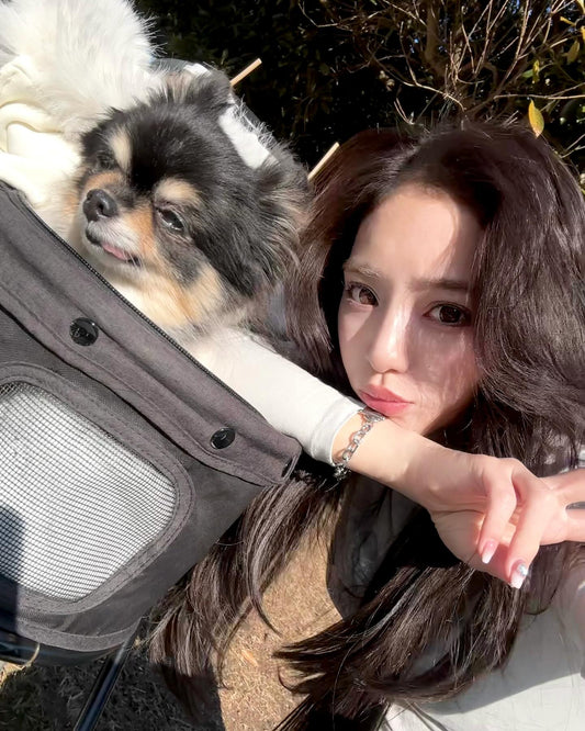 冬の光をまとって、やさしく輝くチェーンブレスレット。