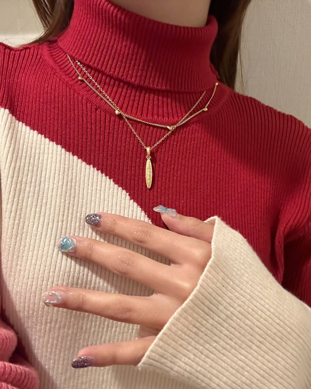 海の風を、さりげなく纏うネックレス