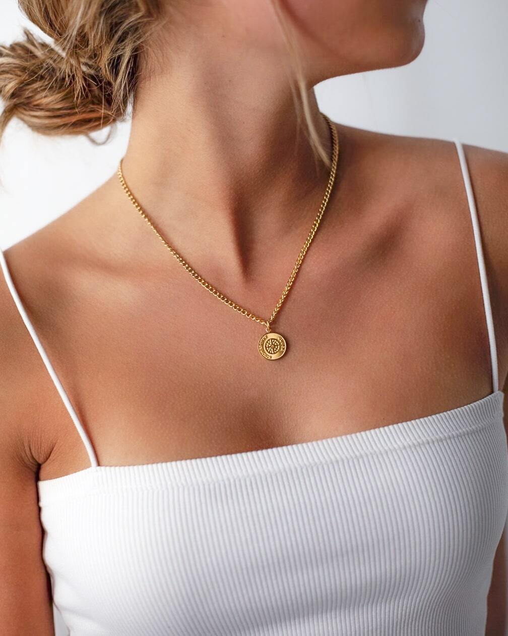 Sonne Coin necklace