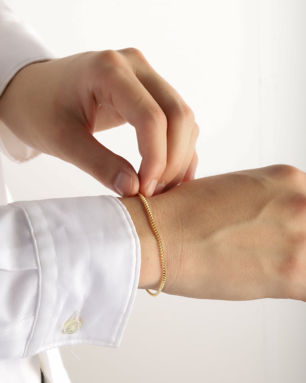 Box bracelet メンズ チェーンブレスレット