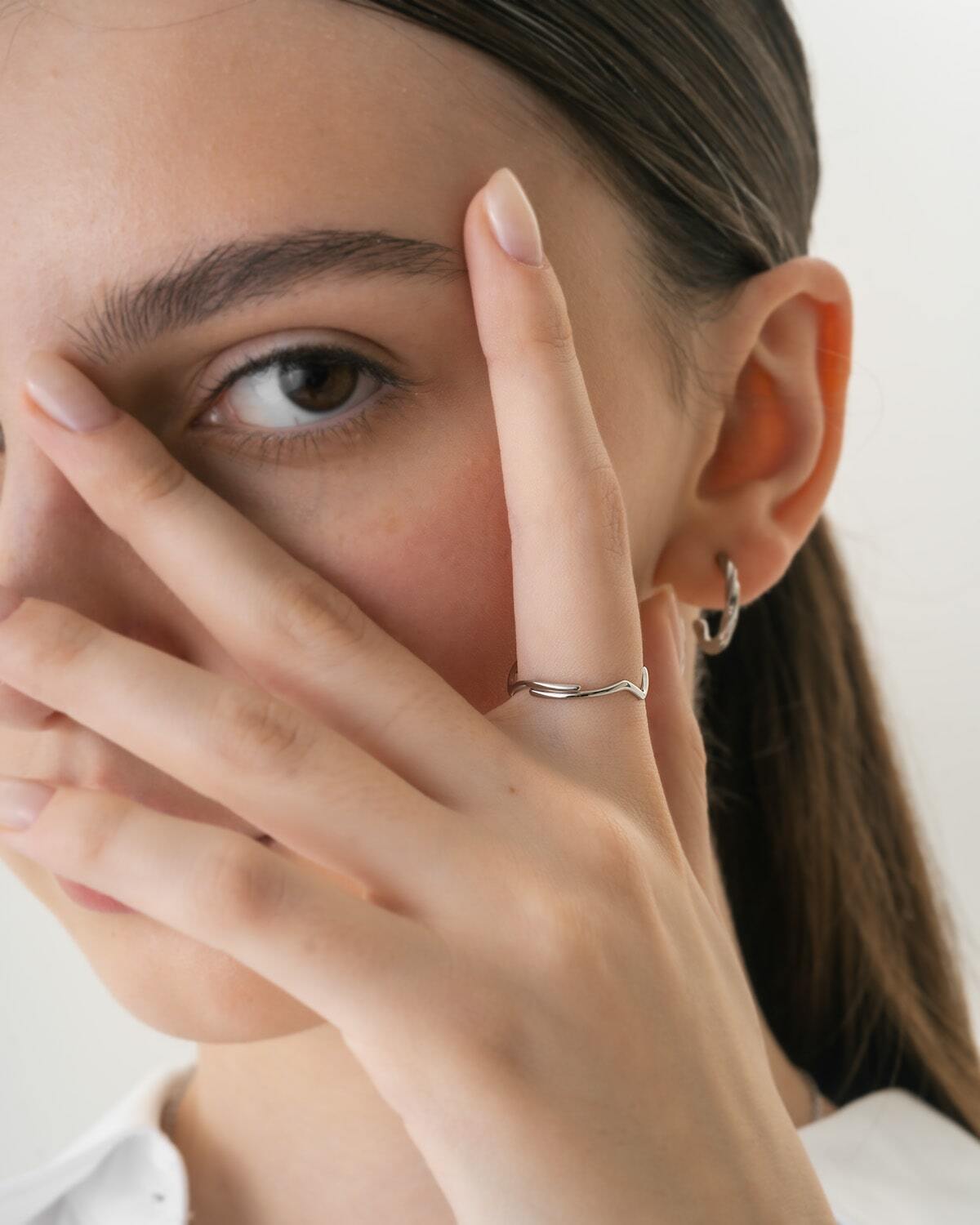 Ripple Ring シルバー