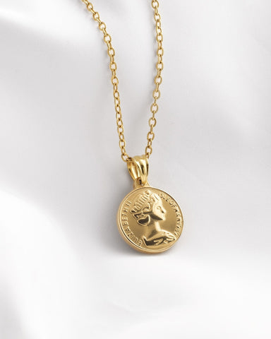Coin necklace MRI