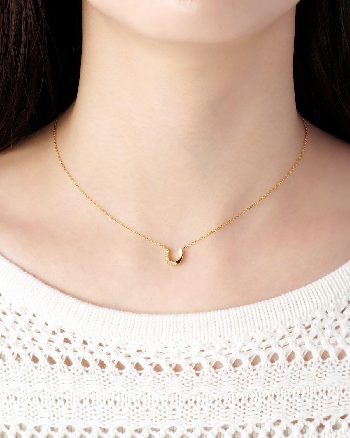 Mini Horseshoe Necklace