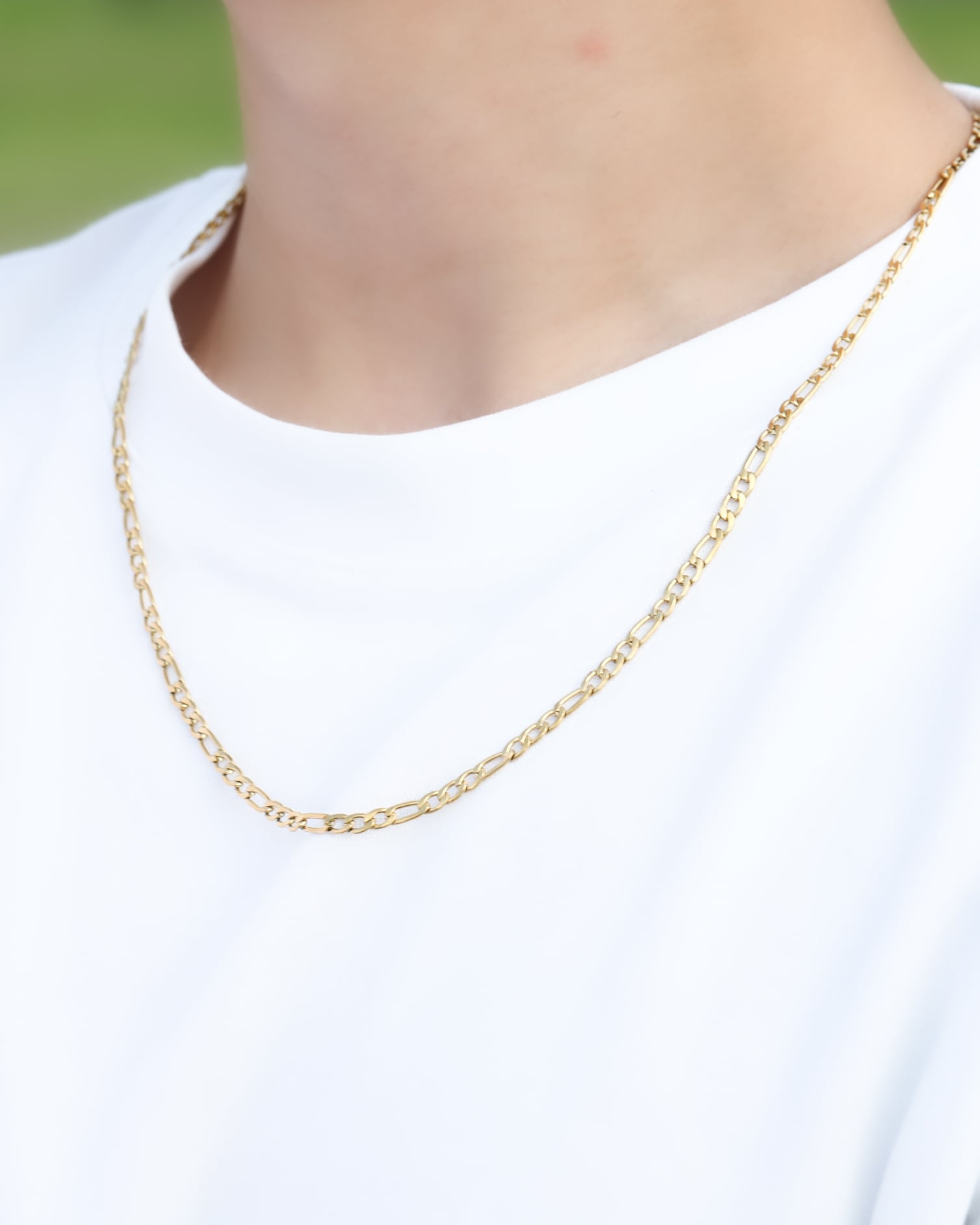 Figaro chain necklace チェーンネックレス｜GLUCK（グルック）公式通販サイト