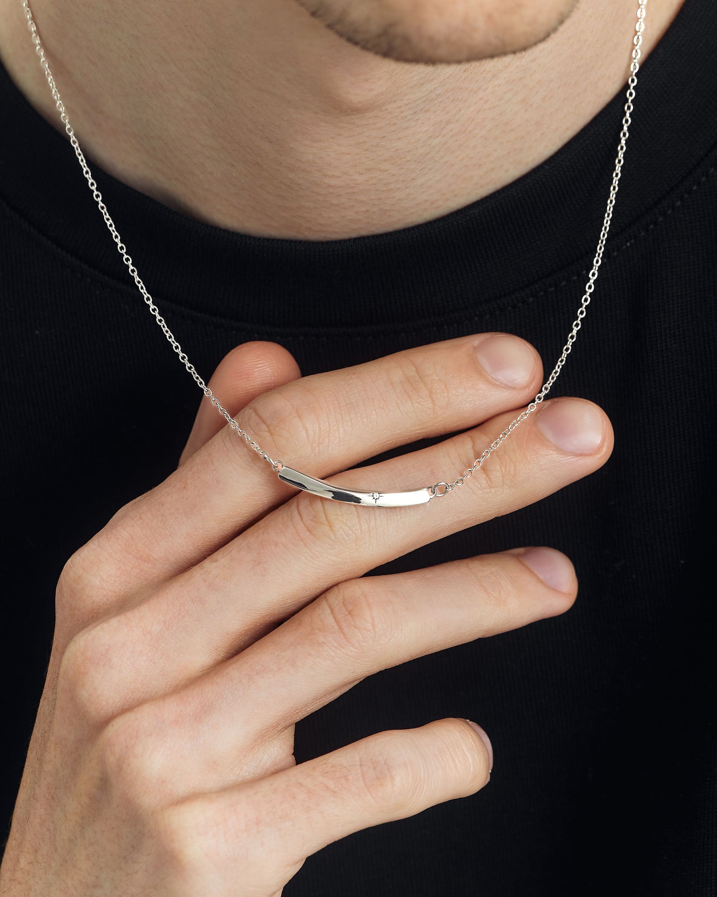 Bar Necklace S925