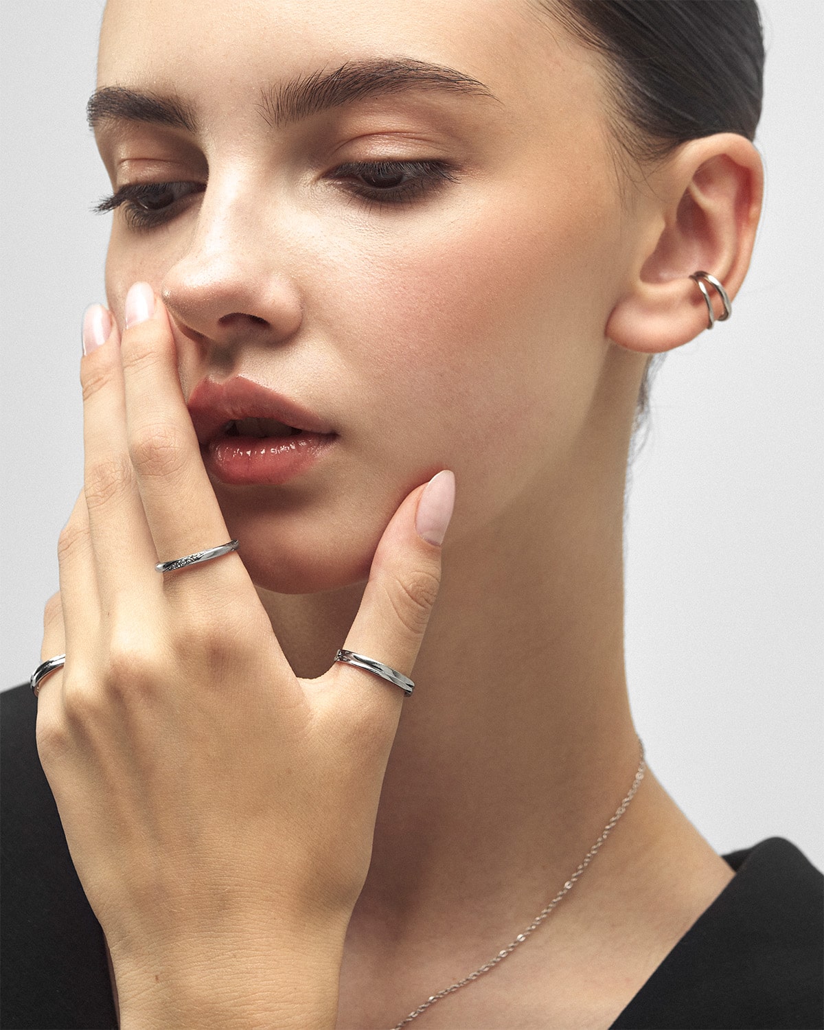 Link Ring ライン 細め 個性派