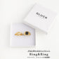 Drei ring & Stone ring Set