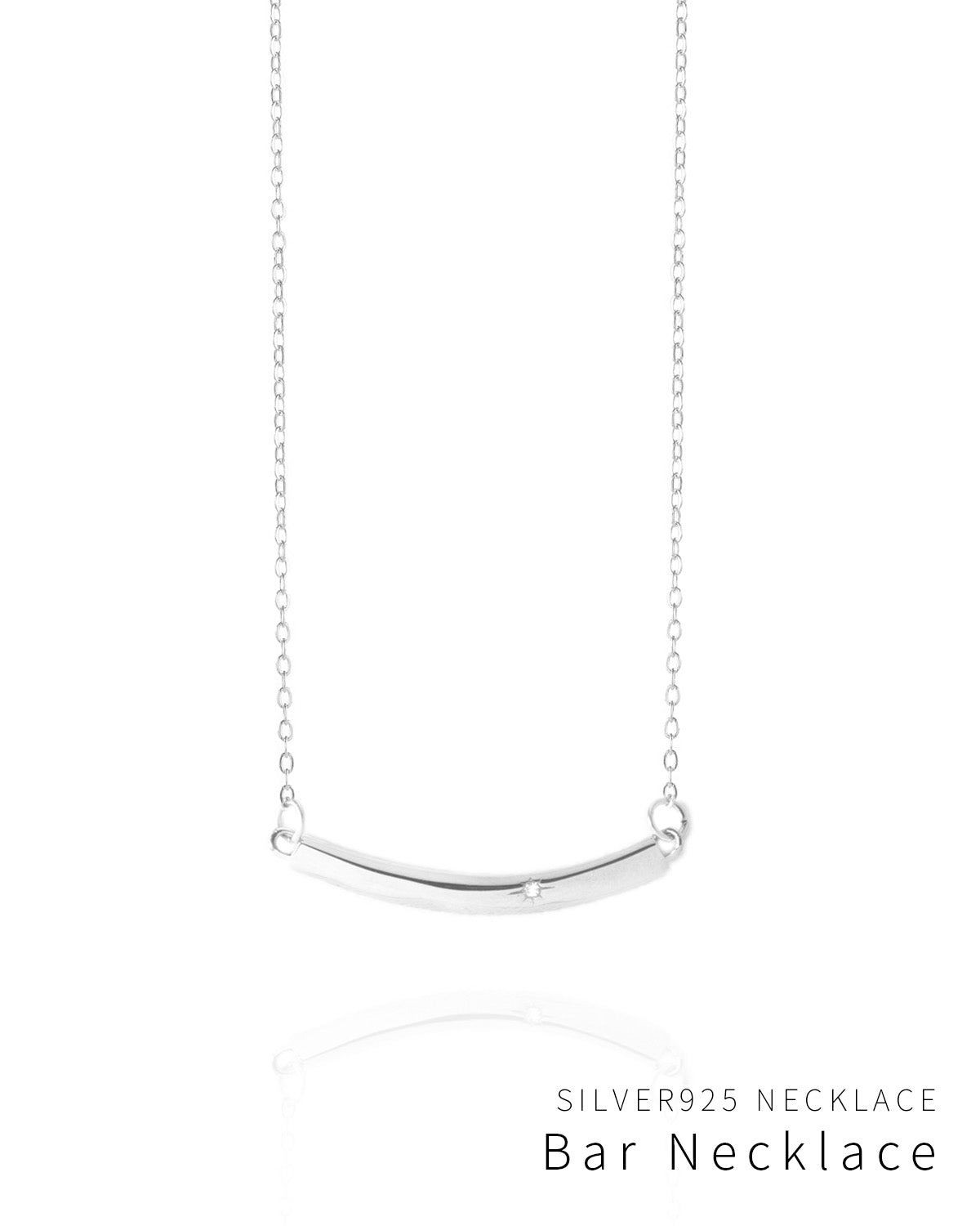 Bar Necklace S925