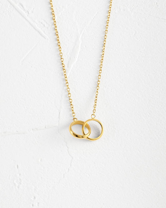 Lumine ring necklace-ルミネリングネックレス-ゴールド