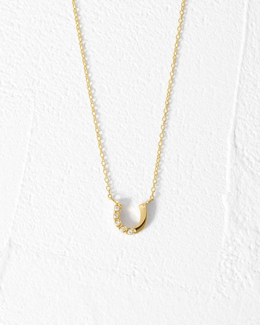 Mini Horseshoe Necklace