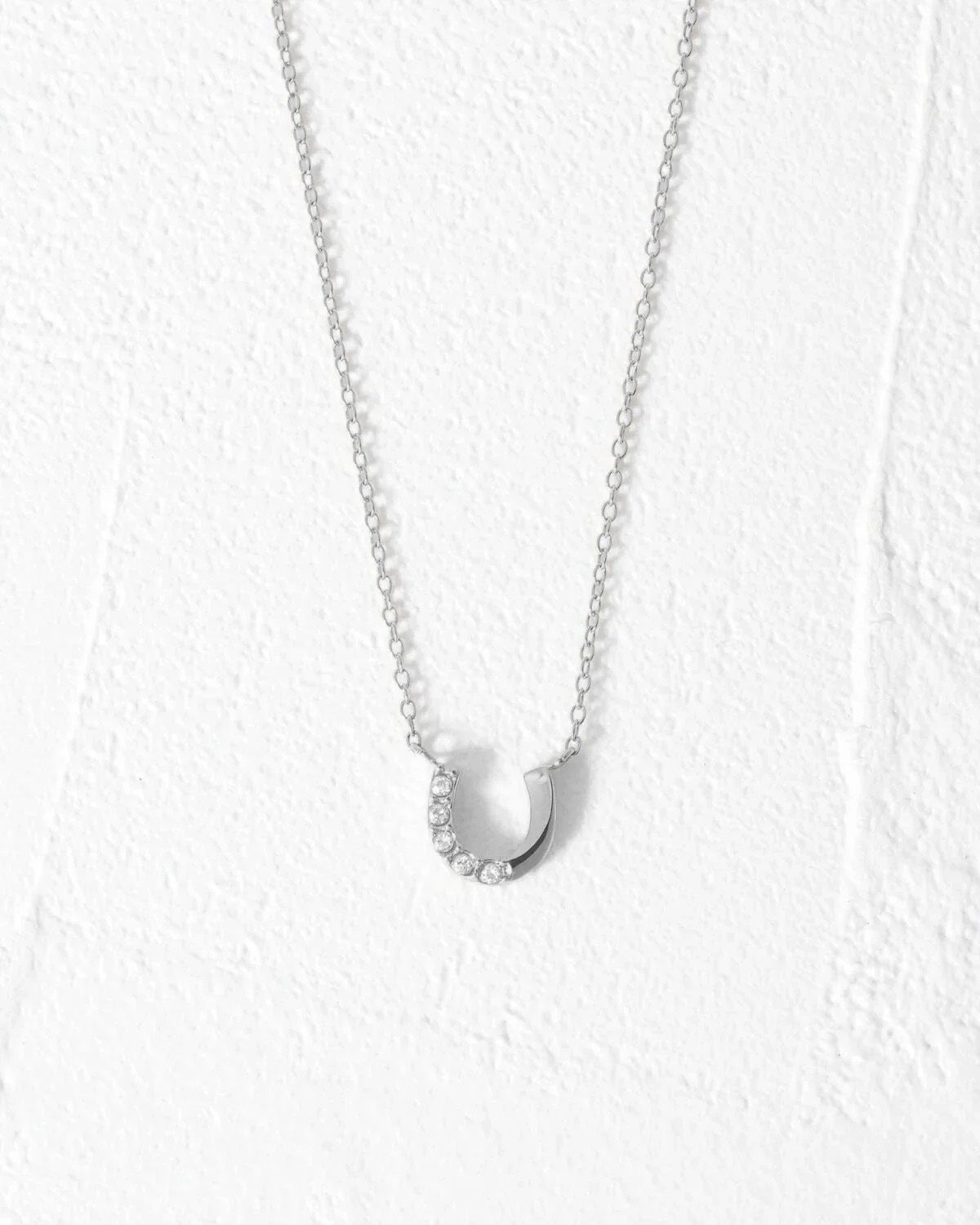 Mini Horseshoe Necklace