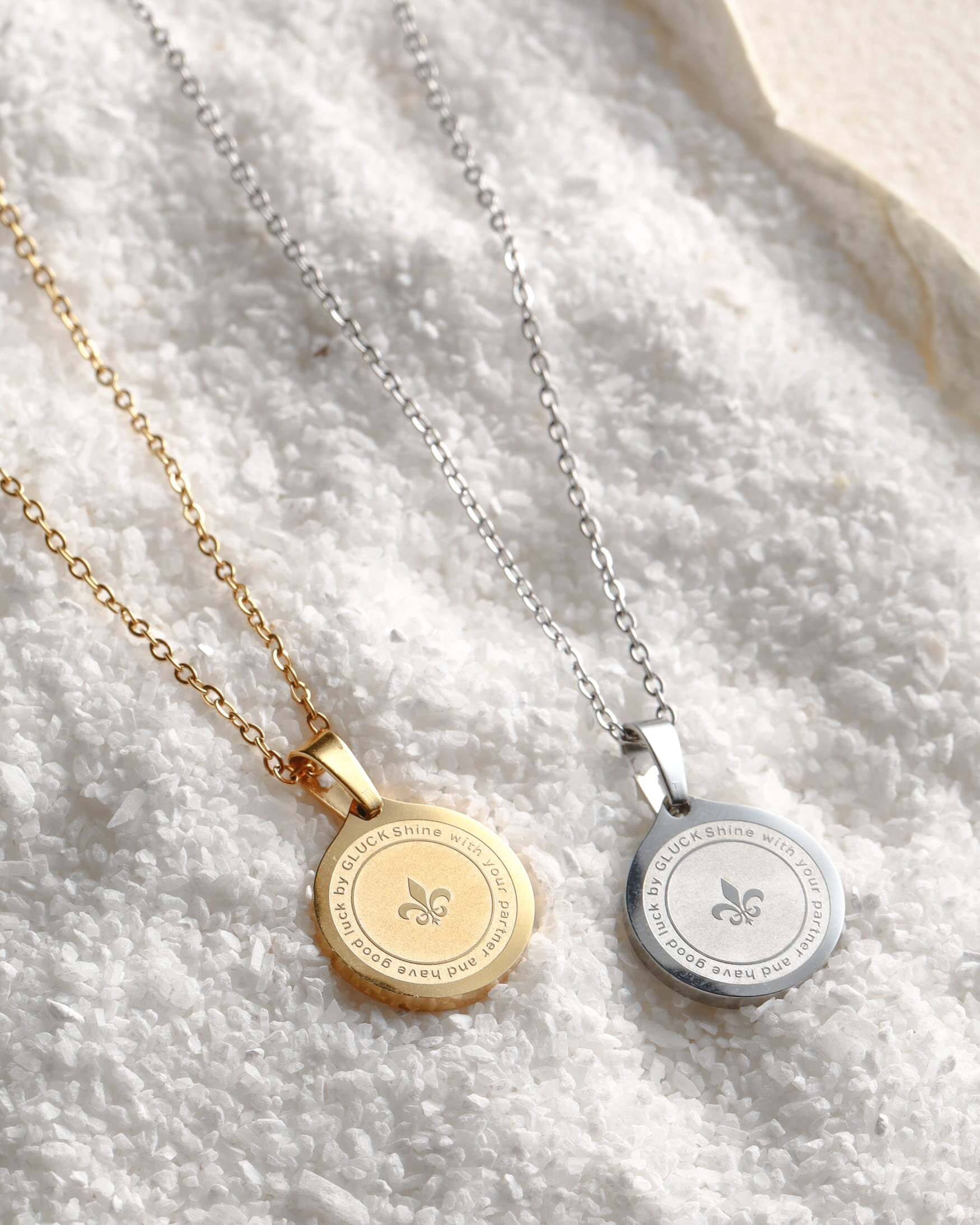 Coin necklace SPD コインモチーフのシンプルデザインネックレス