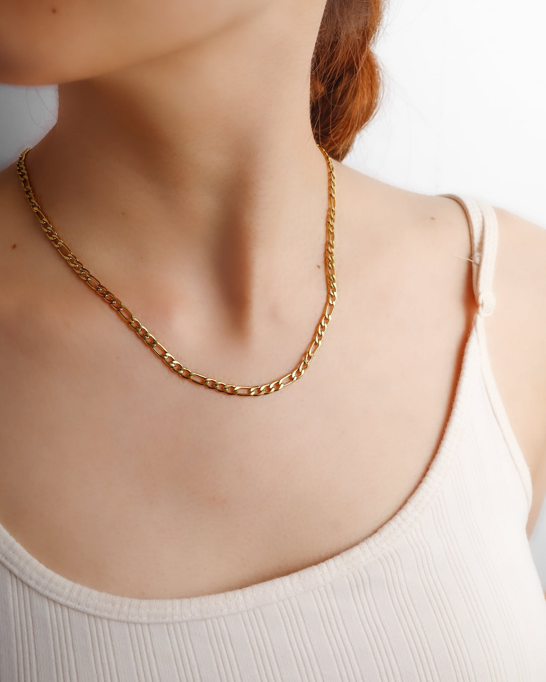 フィガロチェーンネックレス お揃い