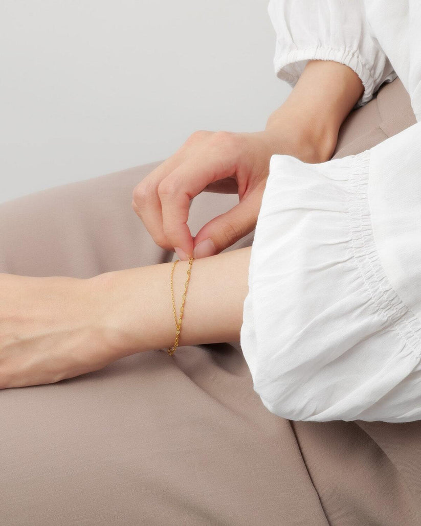 Layard Bracelet 重ね付け風デザイン ブレスレット