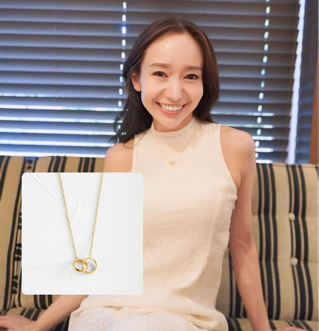 misa_ko_14_Lumine ring necklace- ゴールド-3