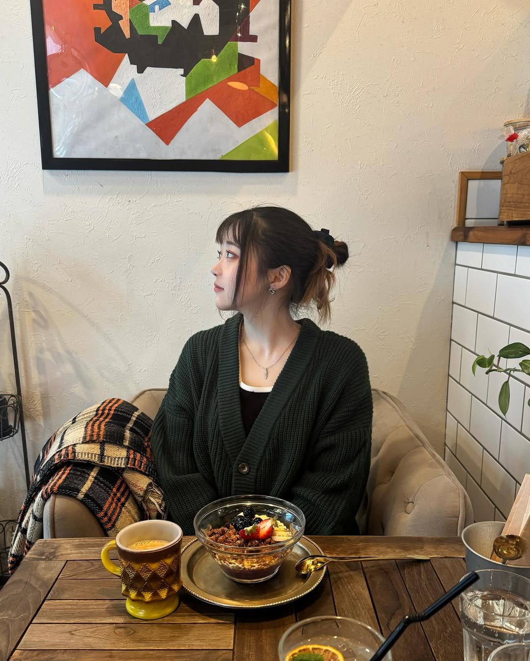 nanami8477-2-Feather necklace- シルバー