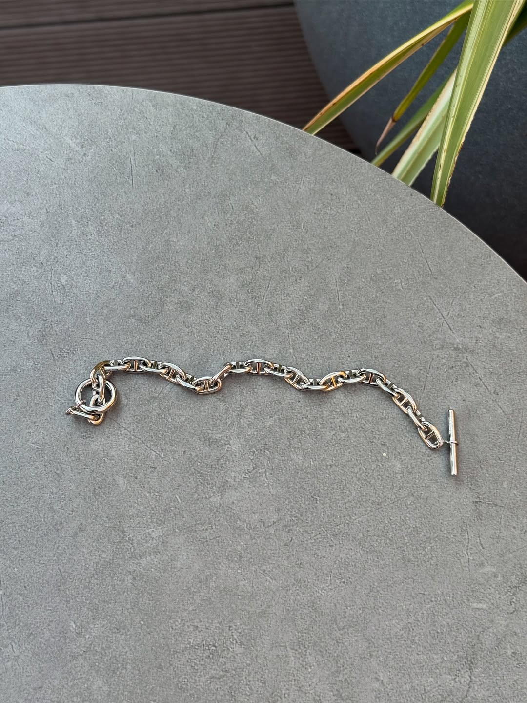 アンカーチェーンブレスレットユニセックス