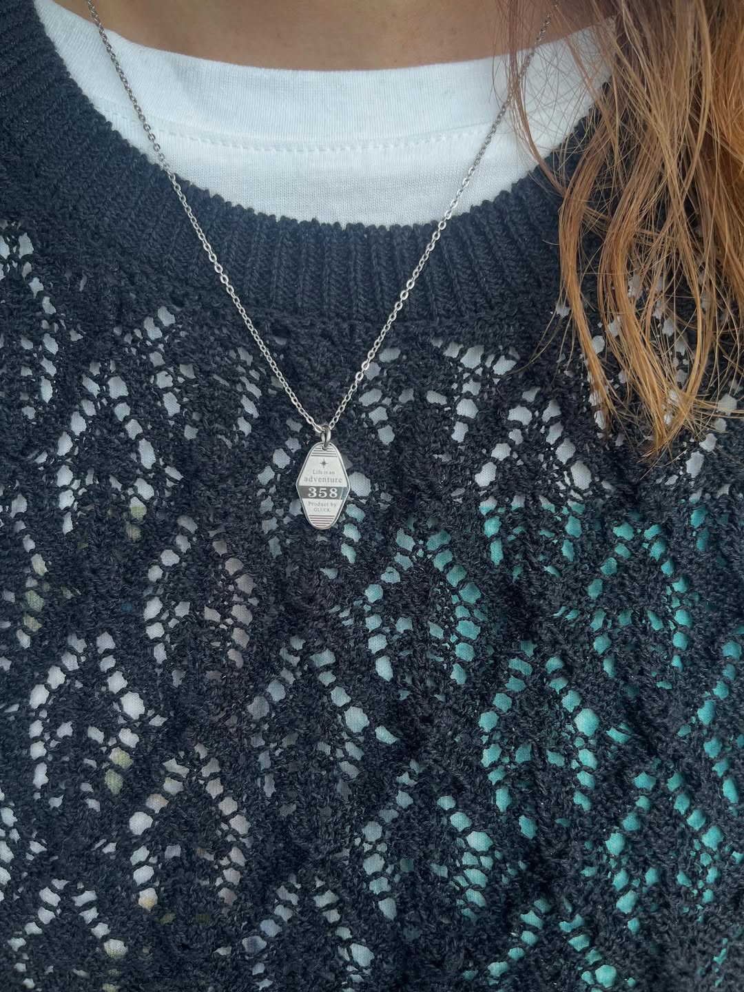 Motel Key Necklaceシルバー海外